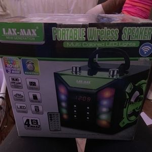 Lax-max Generation Portable Bluetooth Usb/sd Speak